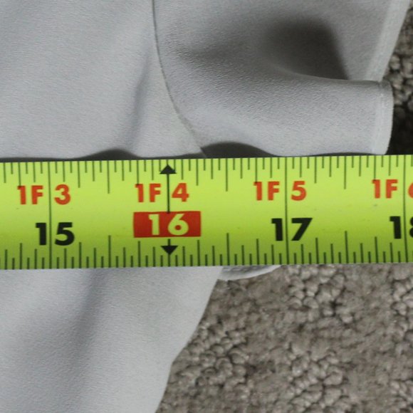 Michaelangelo Size 6 Mint Green Chiffon Full Length Dress - Picture 5 of 6